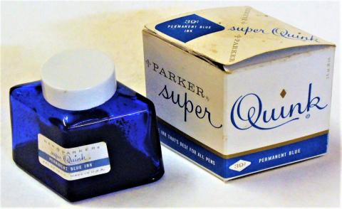 Parker Quink Ink Bottle Black-Blue