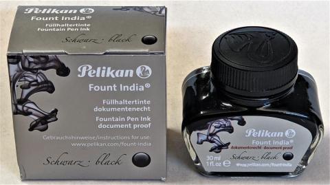 Pelikan Fount India Ink, 1oz, Black